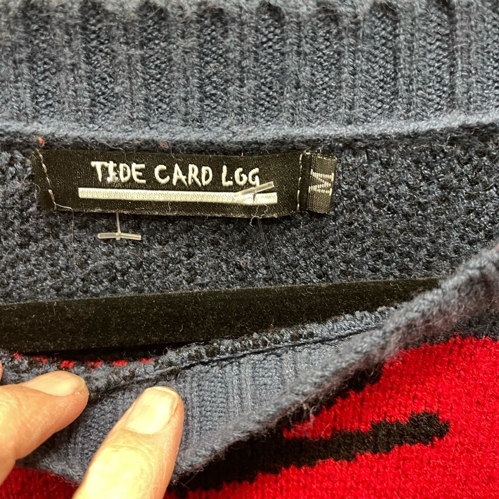 Vibrant Multicolor Graphic Sweater - Picture 2 of 4